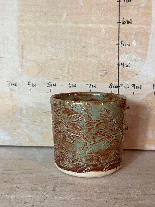 Floral cup/tea bowl/espresso cup/vase