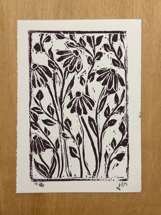 Linocut Print