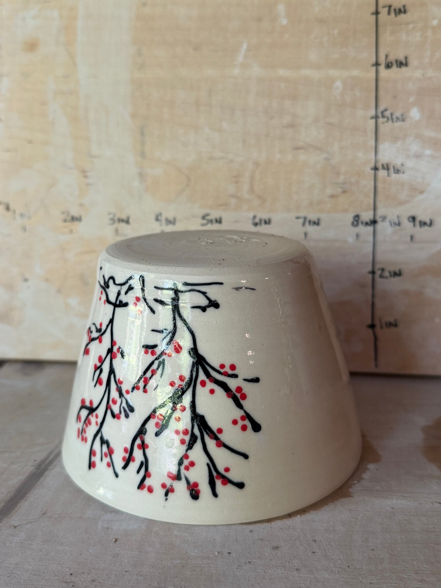 Floral cup/tea bowl/espresso cup/vase