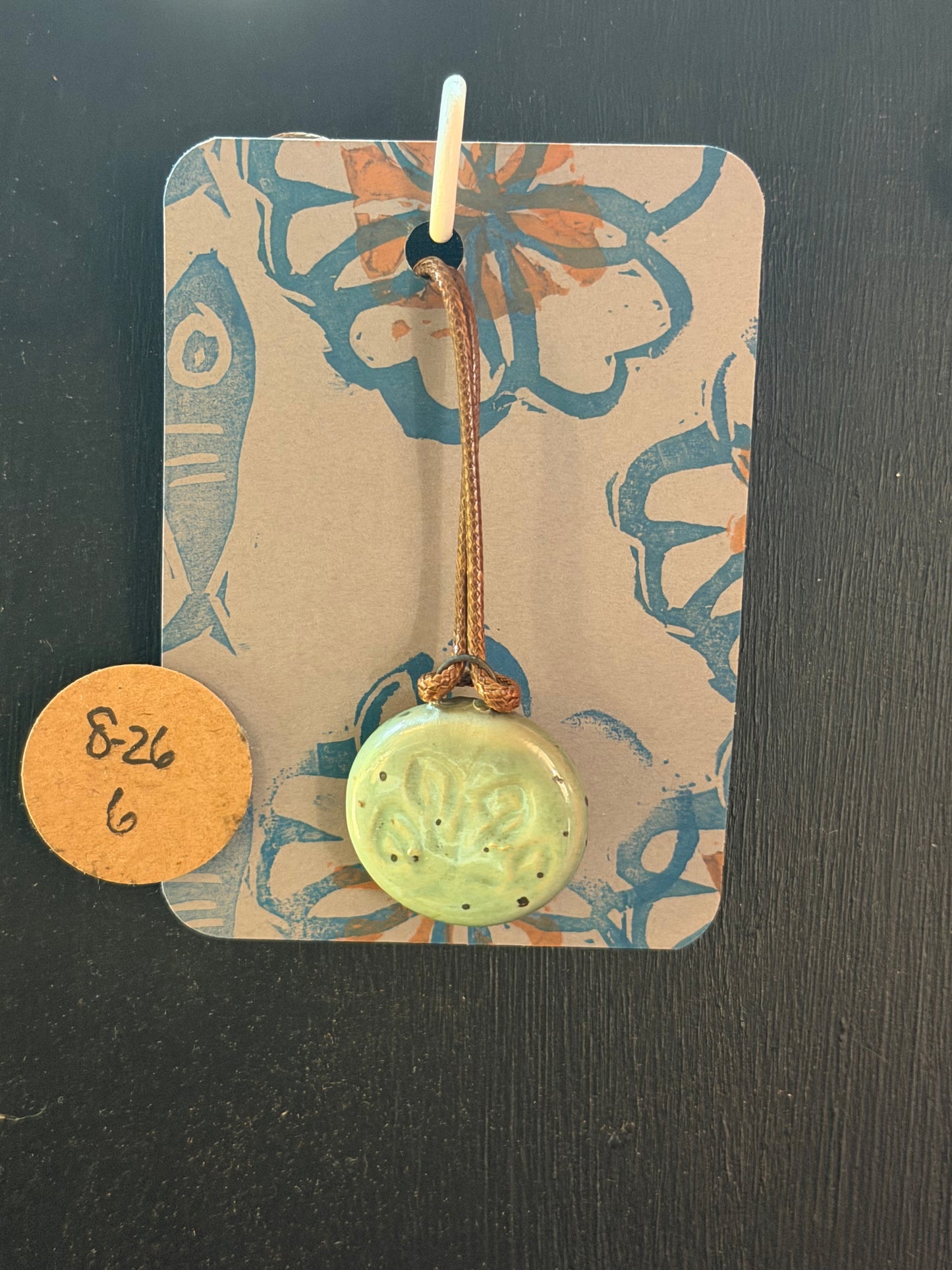 Handmade ceramic necklace