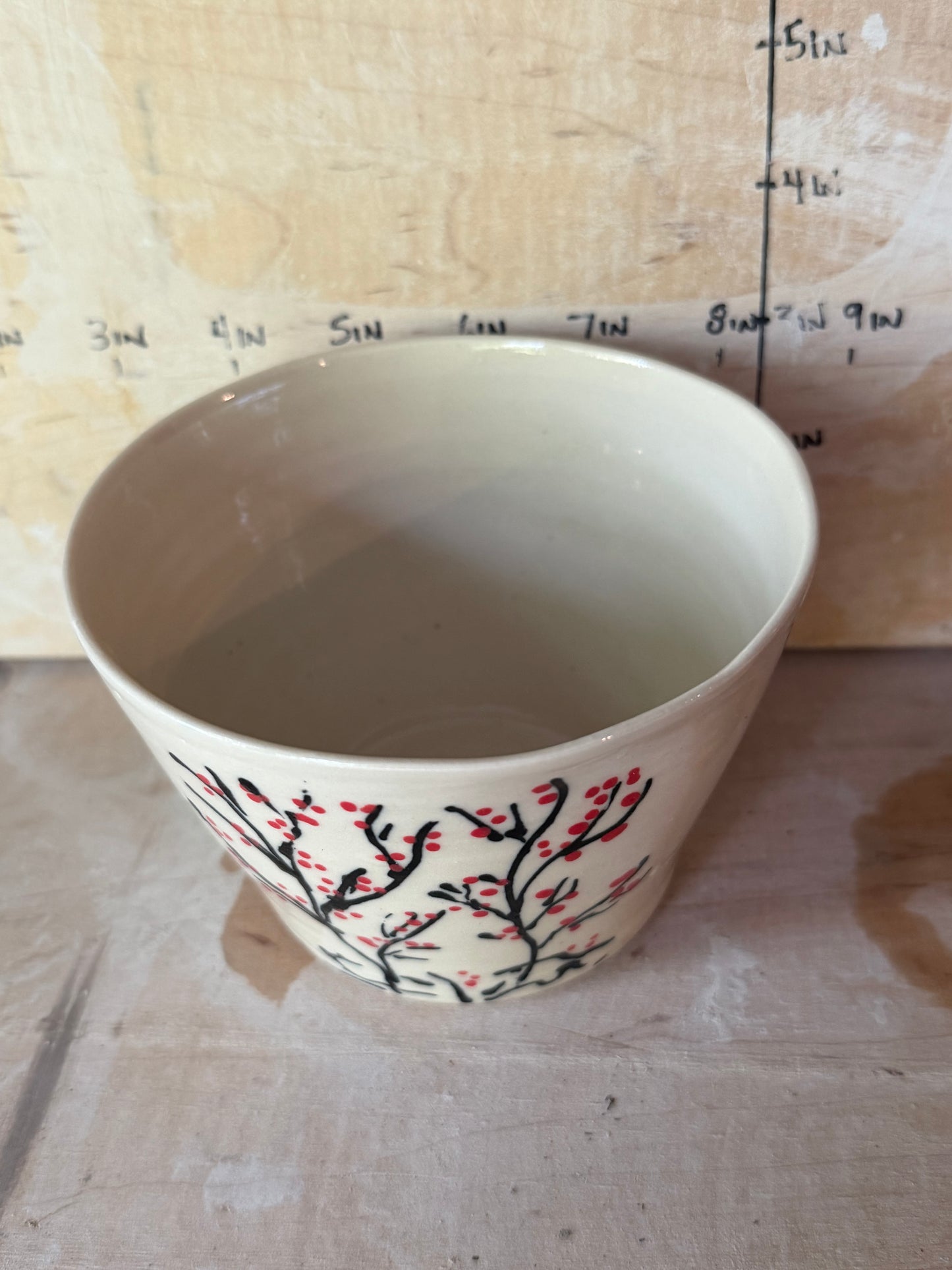 Floral cup/tea bowl/espresso cup/vase