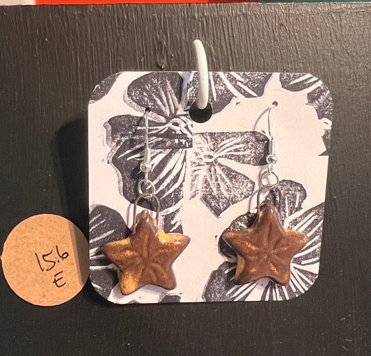 Handmade ceramic earrings