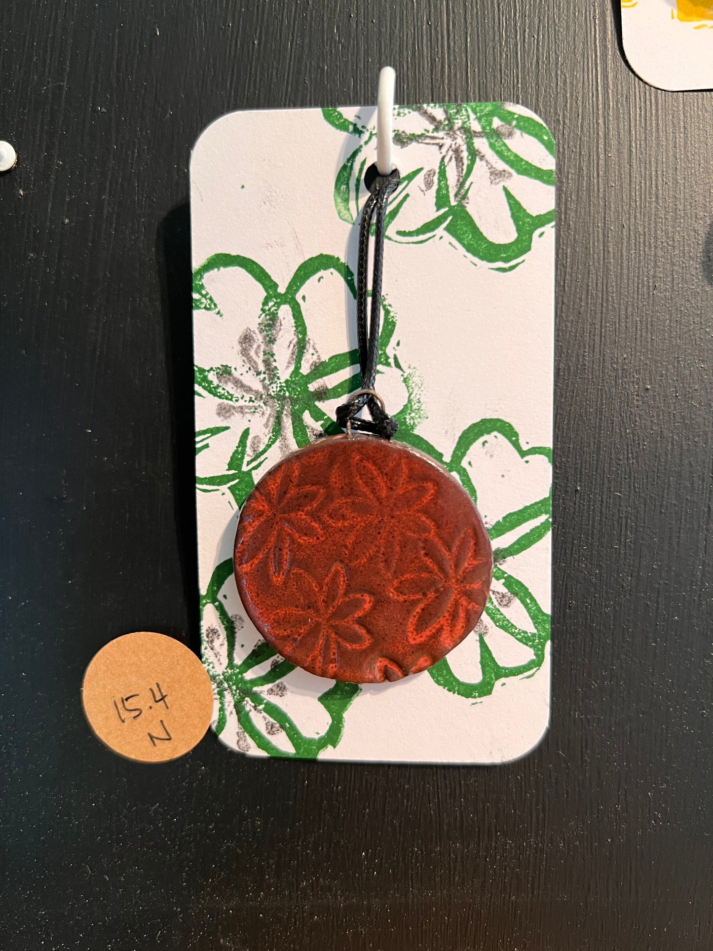 Handmade ceramic necklace